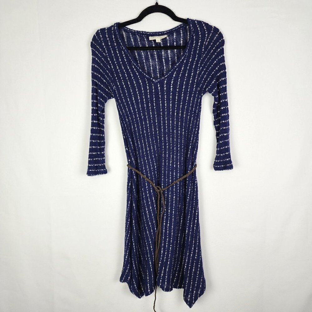 Jessica‎ Simpson Maternity Knit Belted Dress S